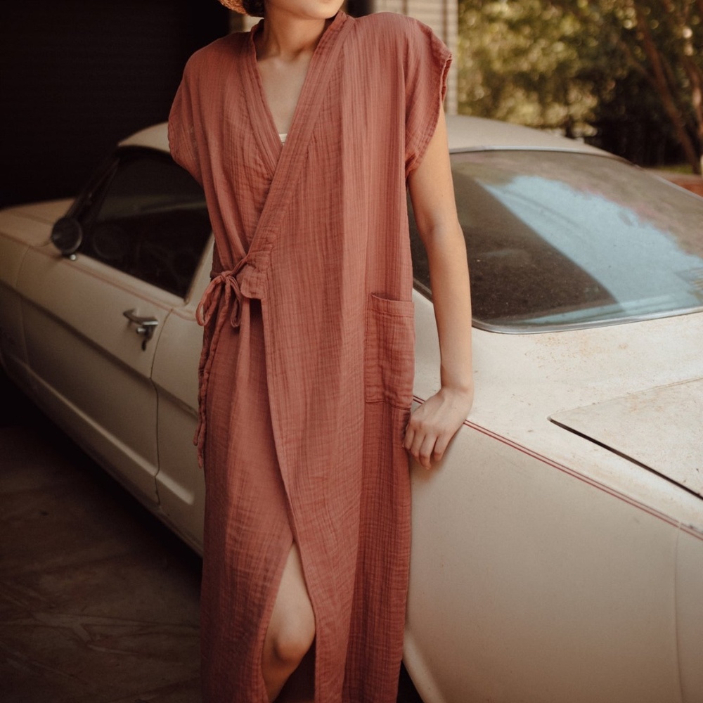 Oddbird Aydin Wrap Lounge Dress